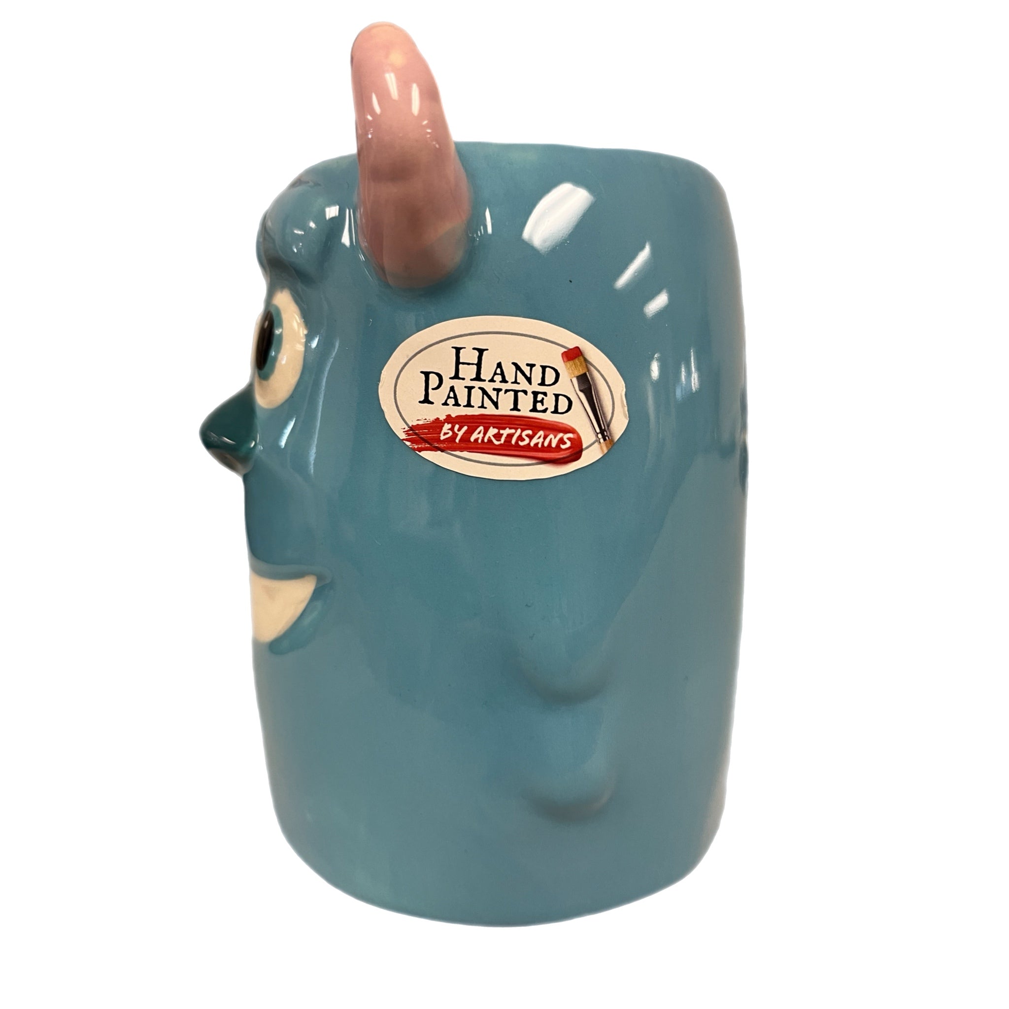 Disney Monsters Inc Mike 20 Oz. Ceramic Figural Mug | Blue Culture Tees