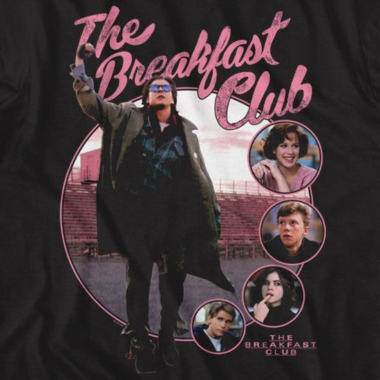 Breakfast Club Characters Circles T-Shirt