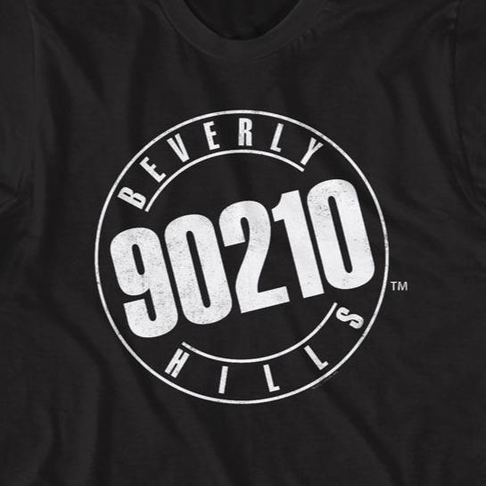 Bevery Hills 90210 Logo T-Shirt | Blue Culture Tees