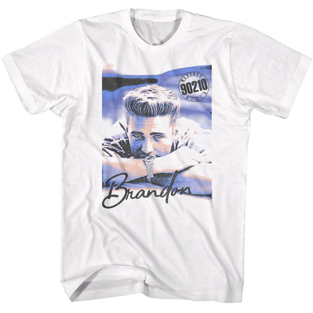 Beverly Hills 90210 Brandon Graphic T-Shirt | Blue Culture Tees