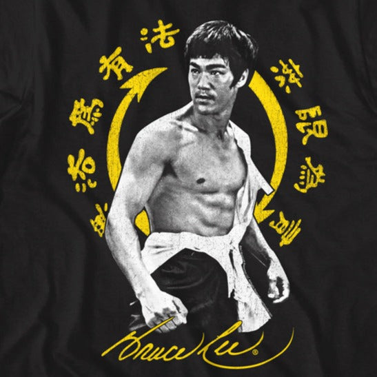 Bruce Lee Bright Symbols T-Shirt