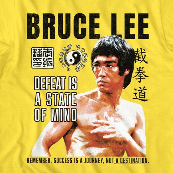 Bruce Lee Defeat State Of Mind T-Shirt