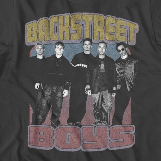 Backstreet Boys Faded Colors T-Shirt