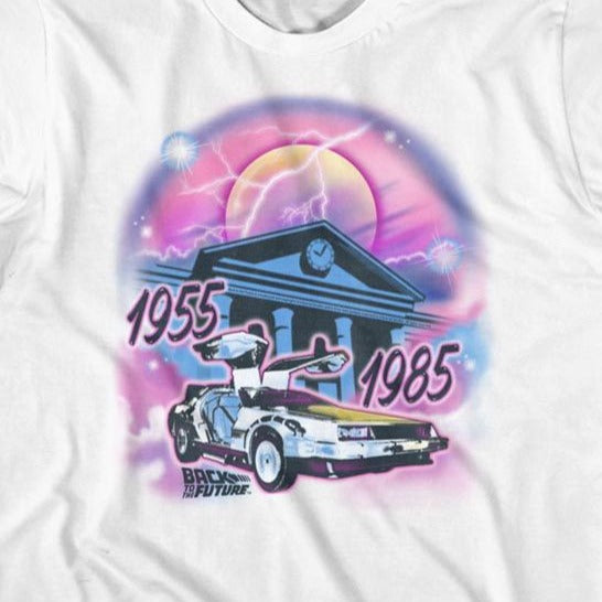 Youth Back To The Future Airbrush T-Shirt
