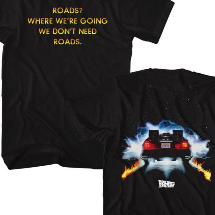 Back To The Future Roads T-Shirt