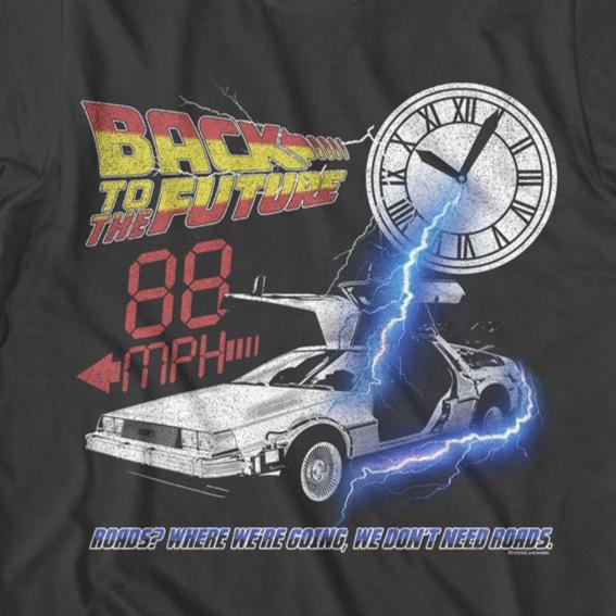 Back To The Future Where Were Going T-Shirt | Blue Culture Tees