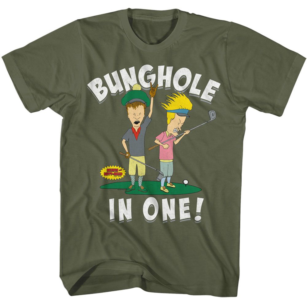 Beavis And Butthead Bunghole In One T-Shirt | Blue Culture Tees