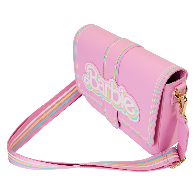 Loungefly Barbie™ 65th Anniversary Logo Crossbody Bag with Coin Bag