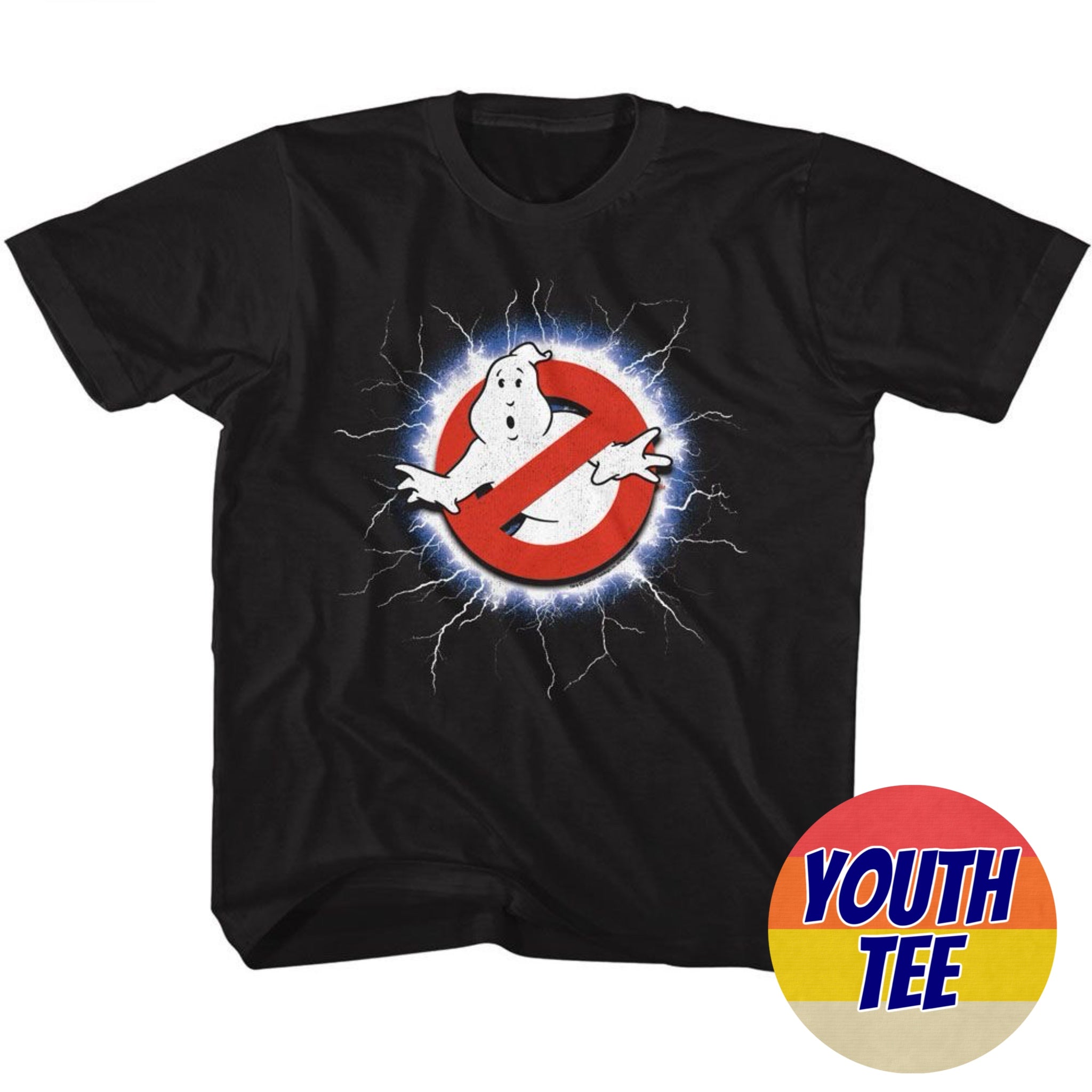 Real Ghostbusters Lightning Logo 2 T-Shirt