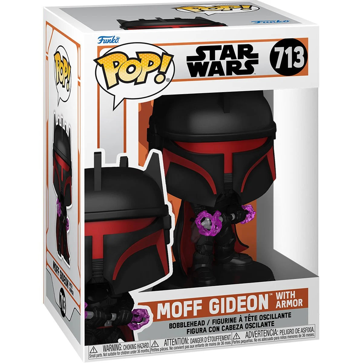 Funko Pop! Star Wars: The Mandalorian Moff Gideon with Armor Vinyl Figure #713