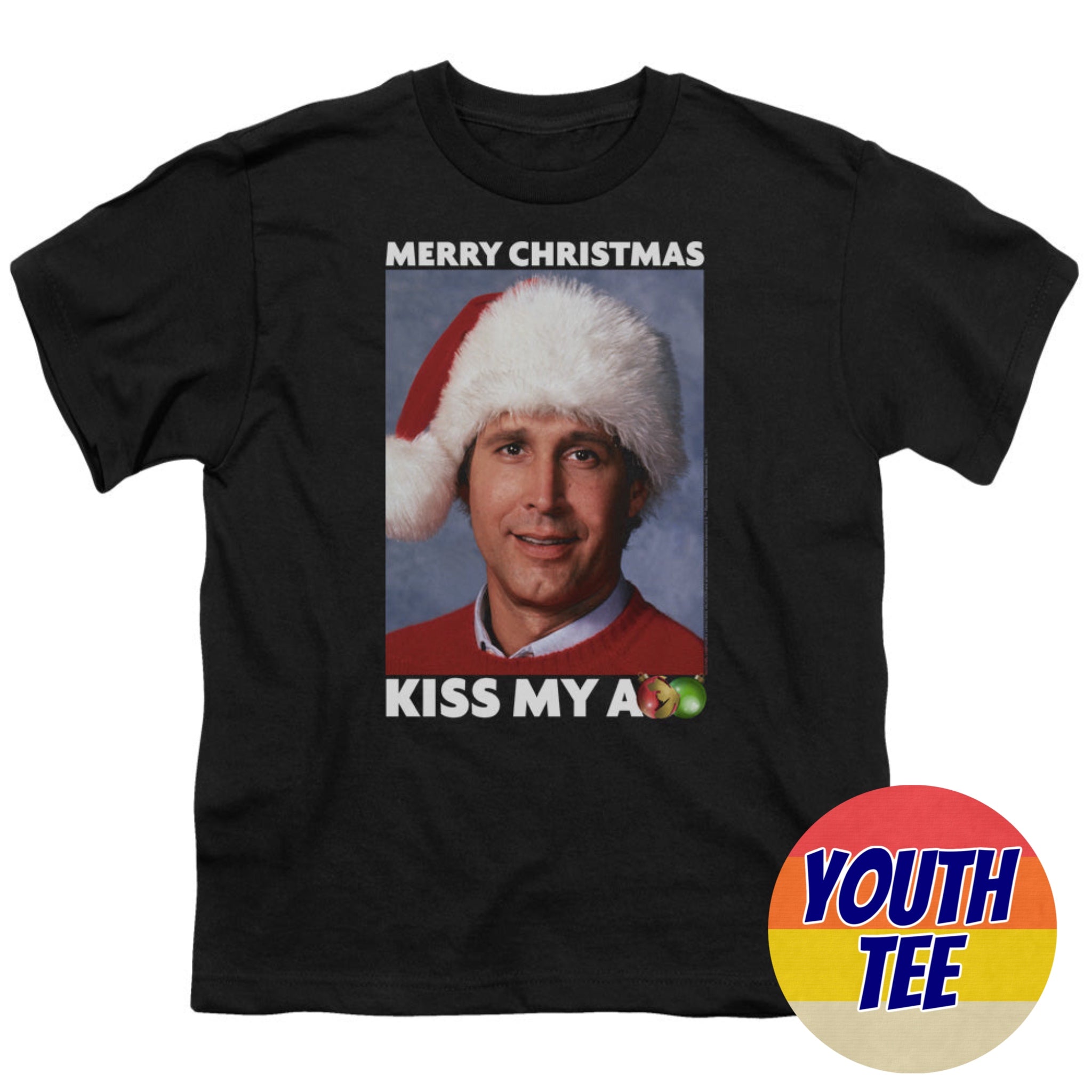 Youth Christmas Vacation Kiss My T-Shirt | Blue Culture Tees