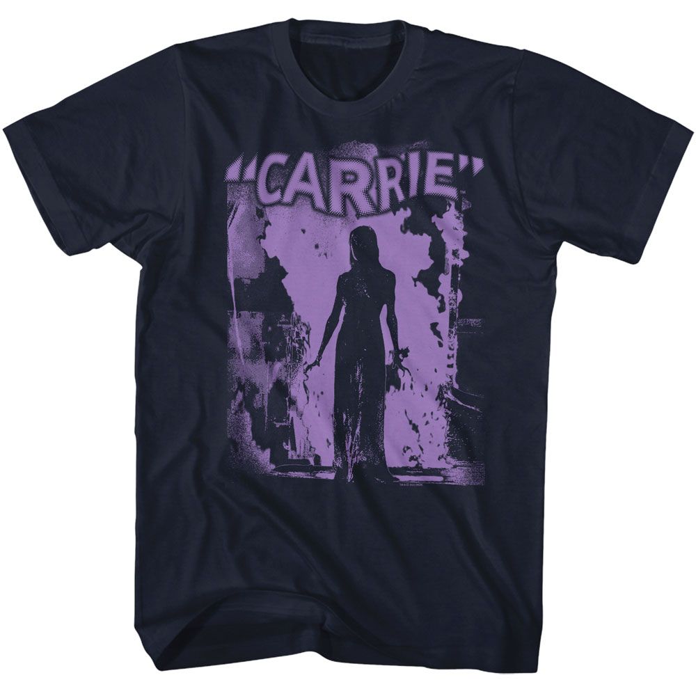 Carrie Purple Flame T-Shirt