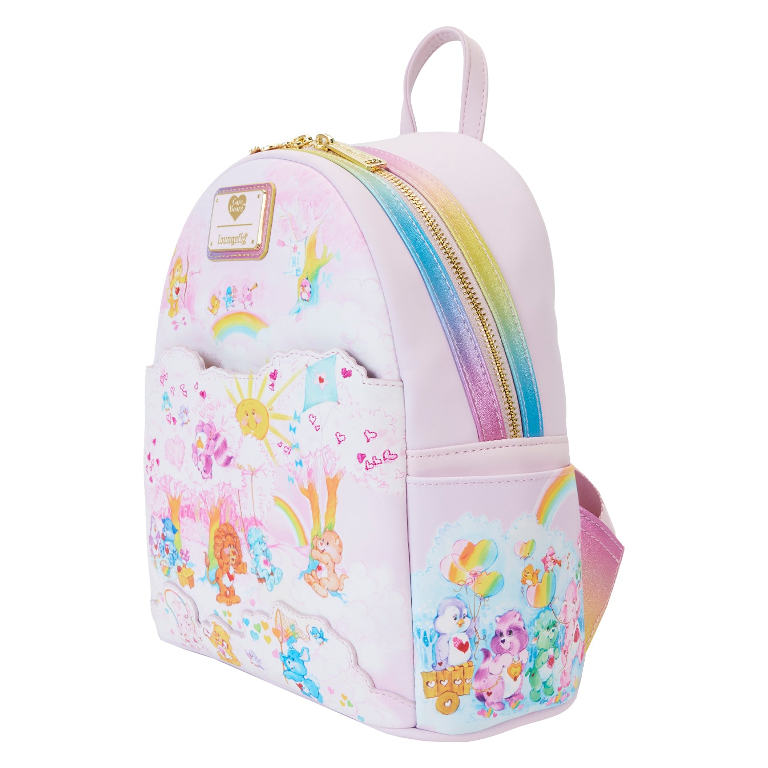 Loungefly Care Bears Cousins Cloud Crew Mini Backpack