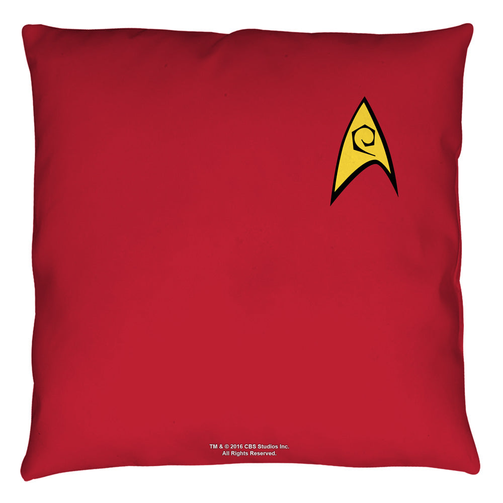 Star Trek Original Engineering Throw Pillow | Blue Culture Tees