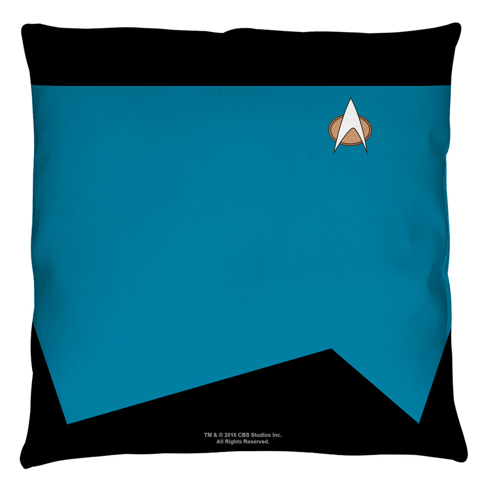 Star Trek Science Throw Pillow | Blue Culture Tees