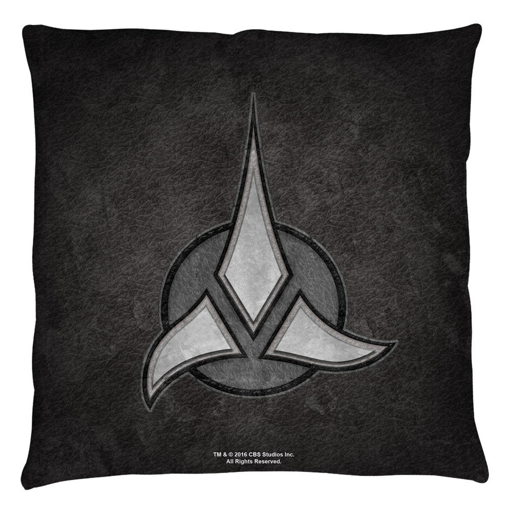 Star Trek Klingon Empire Throw Pillow | Blue Culture Tees