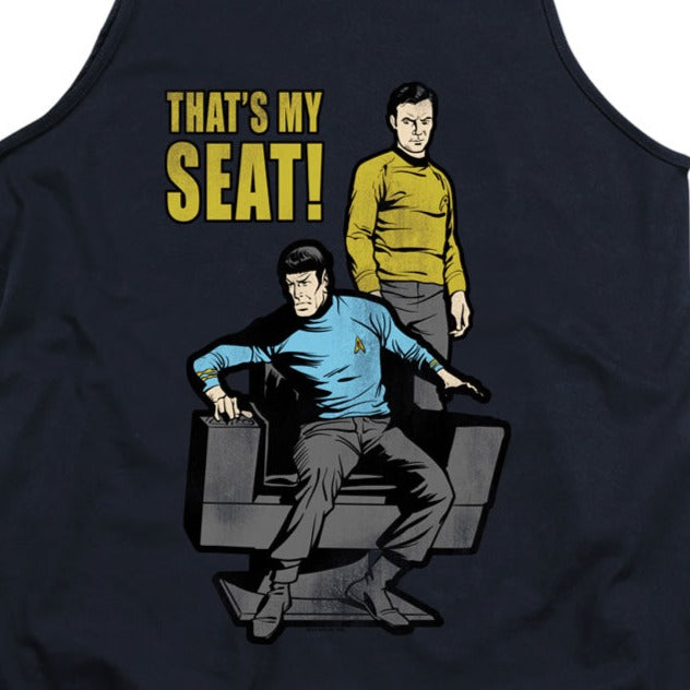 Star Trek My Seat Tank Top