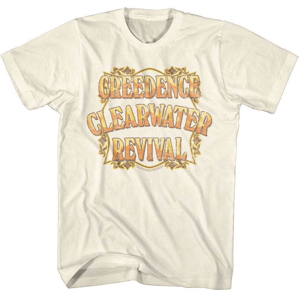 Creedence Clearwater Revival CCR Copper Logo T-Shirt