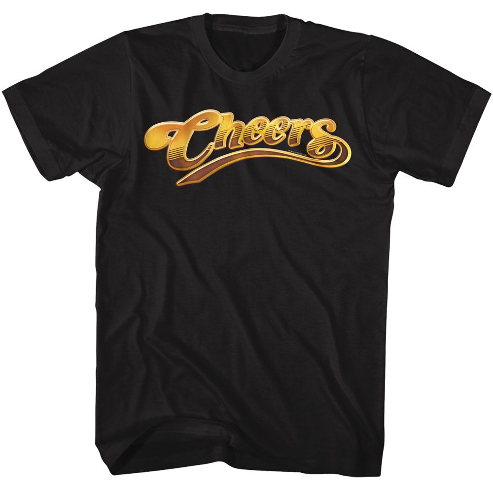 Cheers Title Logo T-Shirt | Blue Culture Tees