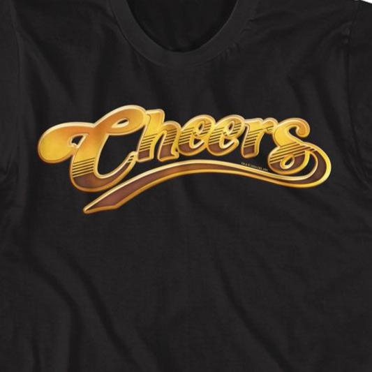 Cheers Title Logo T-Shirt | Blue Culture Tees