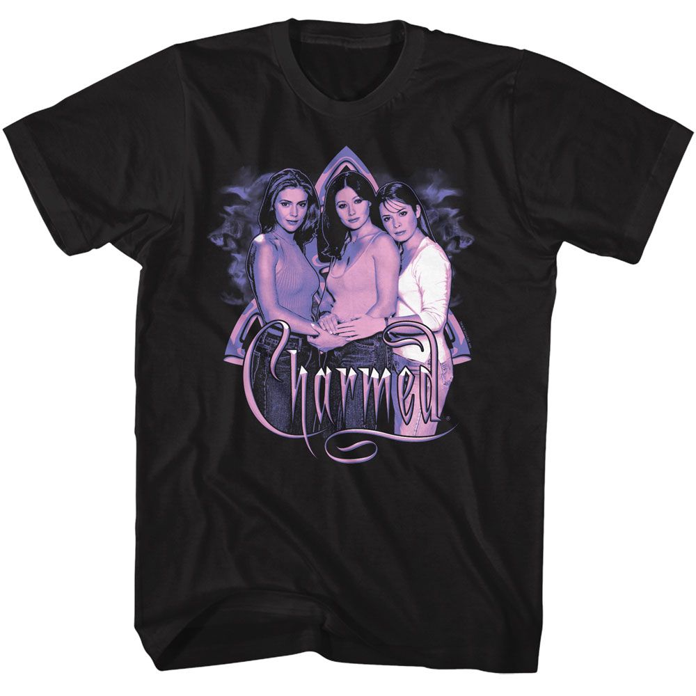 Charmed Purple Sisters Photo T-Shirt