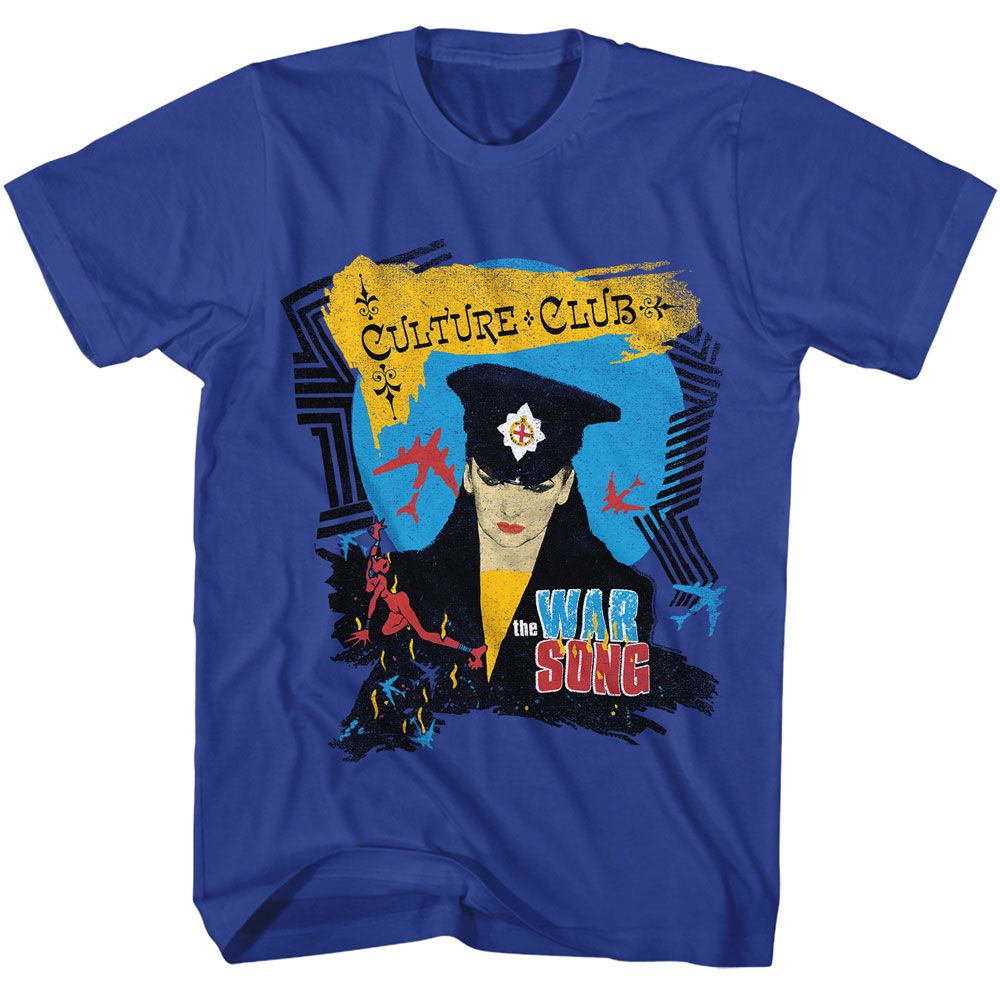 Culture Club The War Song T-Shirt | Blue Culture Tees