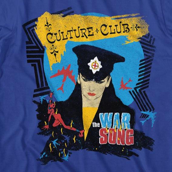 Culture Club The War Song T-Shirt | Blue Culture Tees