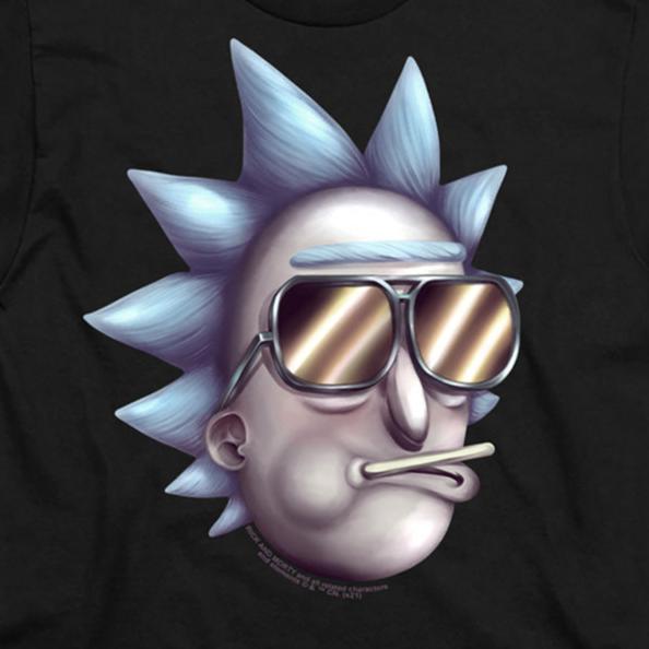 Youth Rick and Morty Cool Rick Alternate Reality T-Shirt | Blue Culture Tees