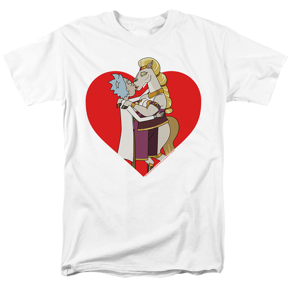 Rick and Morty Horse Kiss T-Shirt
