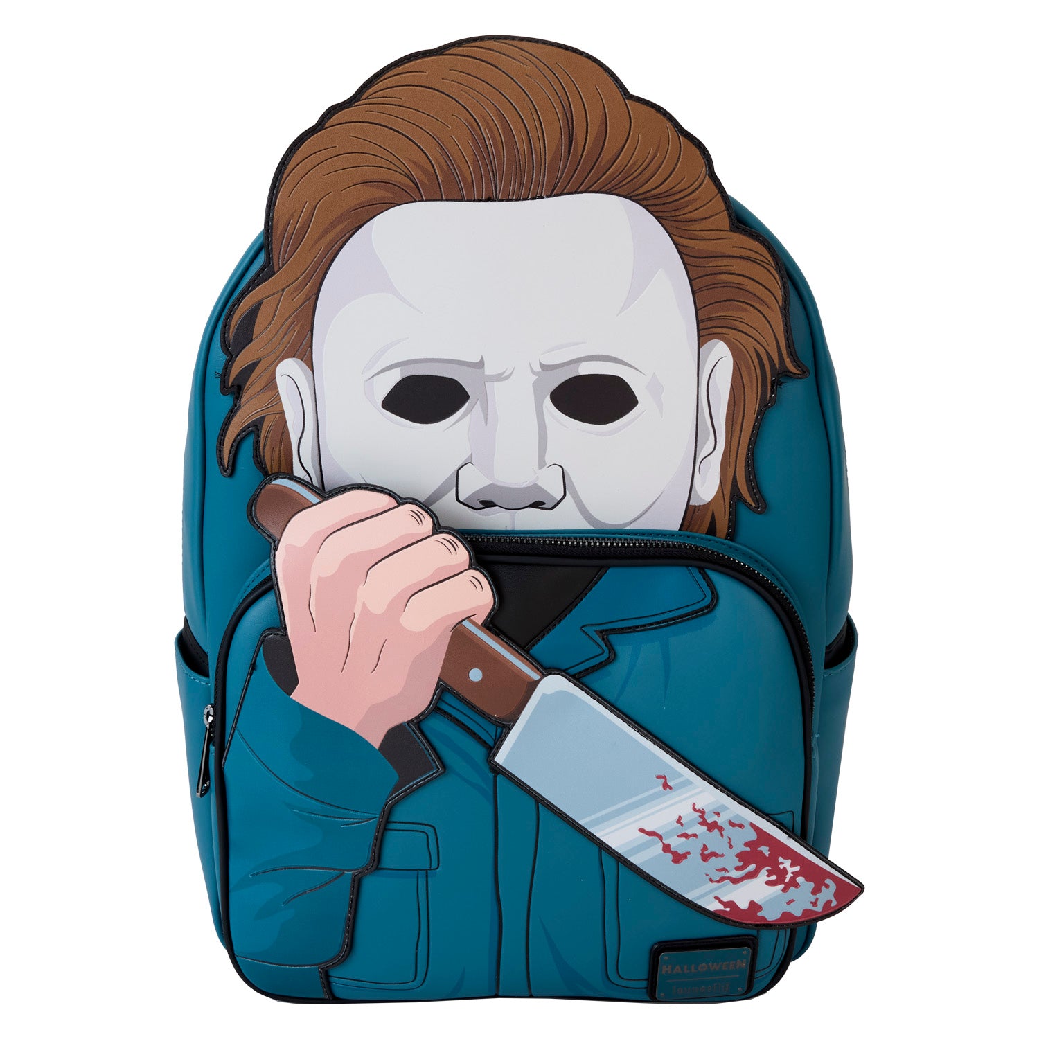 Loungefly Halloween Mike Myers Full-Size Cosplay Backpack | Blue Culture Tees