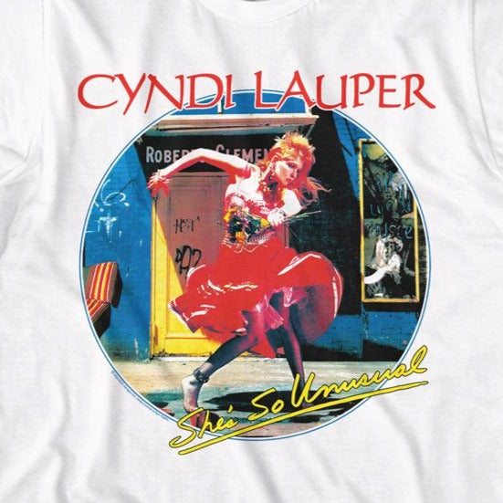 Cyndi Lauper She's So Unusual T-Shirt