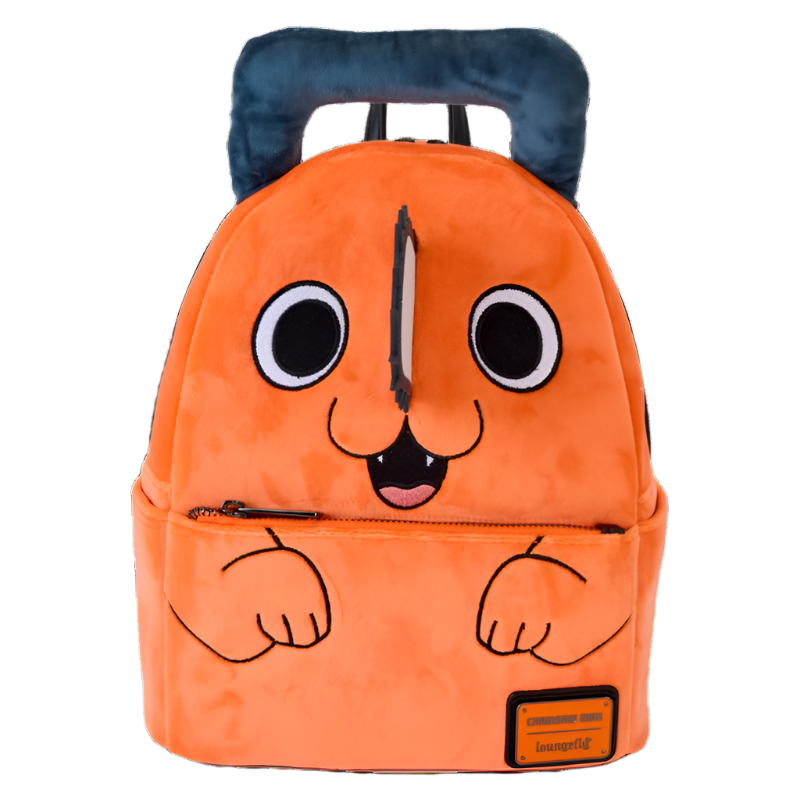 Loungefly Chainsaw Man Pochita Plush Cosplay Mini Backpack | Blue Culture Tees