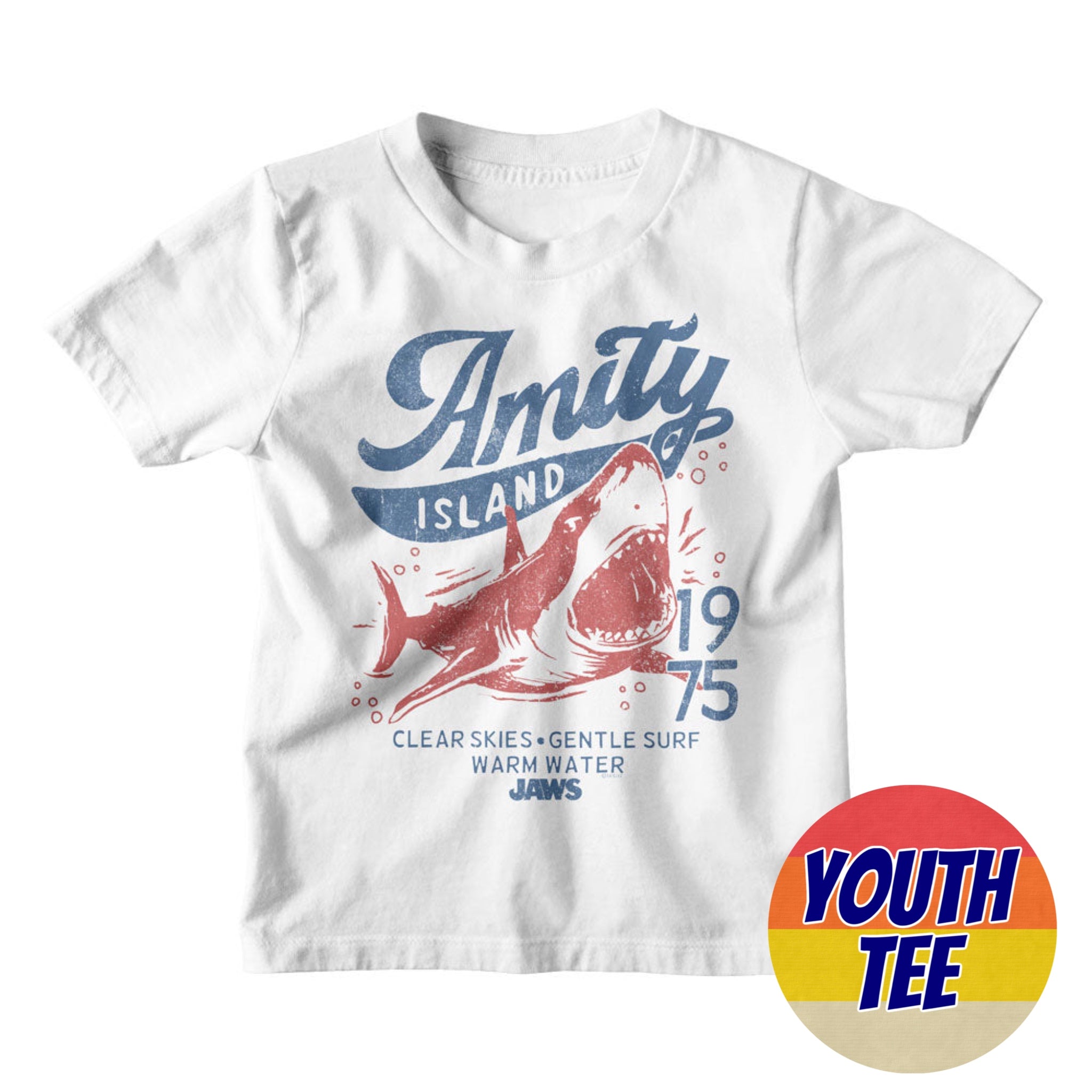 Youth Jaws Clear Skies 1975 T-Shirt | Blue Culture Tees