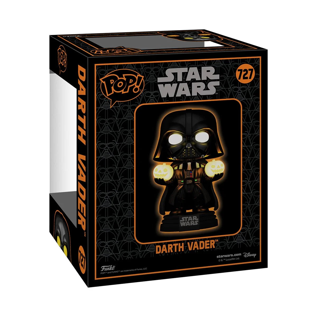 Funko Pop! Super Lights and Sounds Darth Vader Holding Jack-O-Lanterns Vinyl Figure #727 | Blue Culture Tees