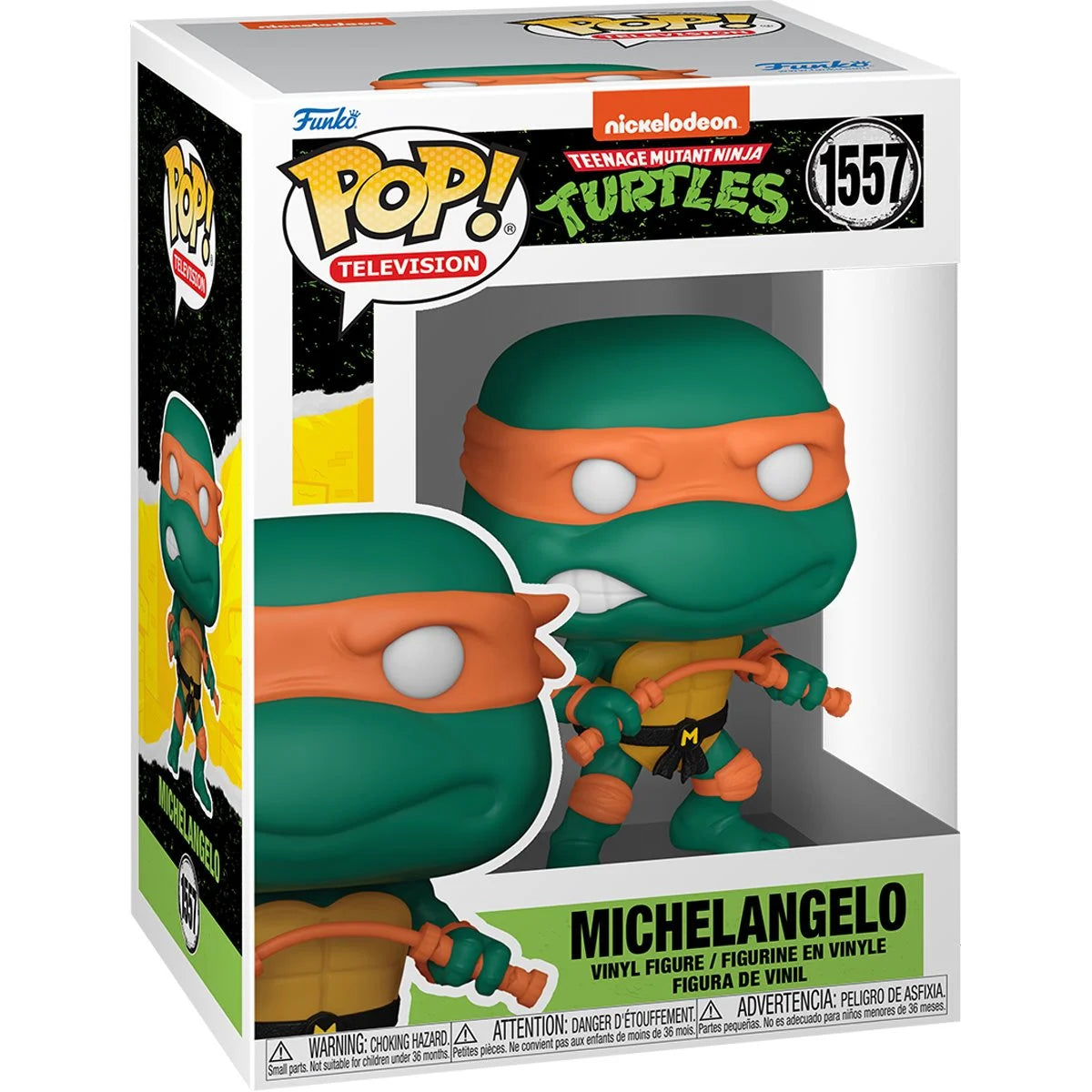 Funko Pop! Teenage Mutant Ninja Turtles Michelangelo with Nunchucks Vinyl Figure #1557