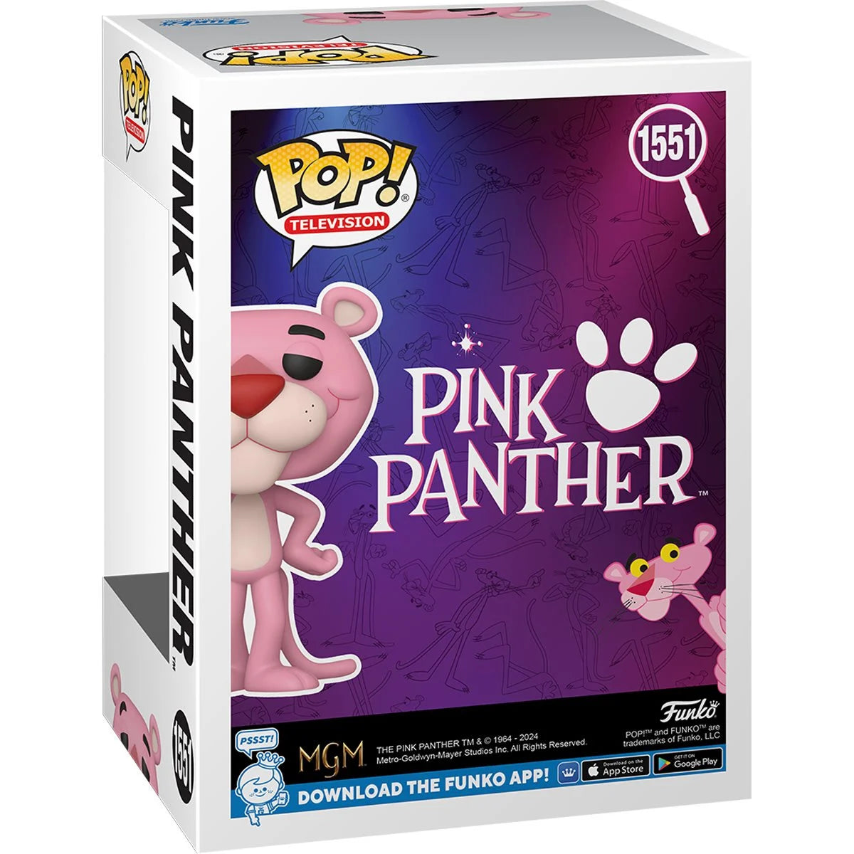 Funko Pop! Pink Panther Smiling Vinyl Figure #1551