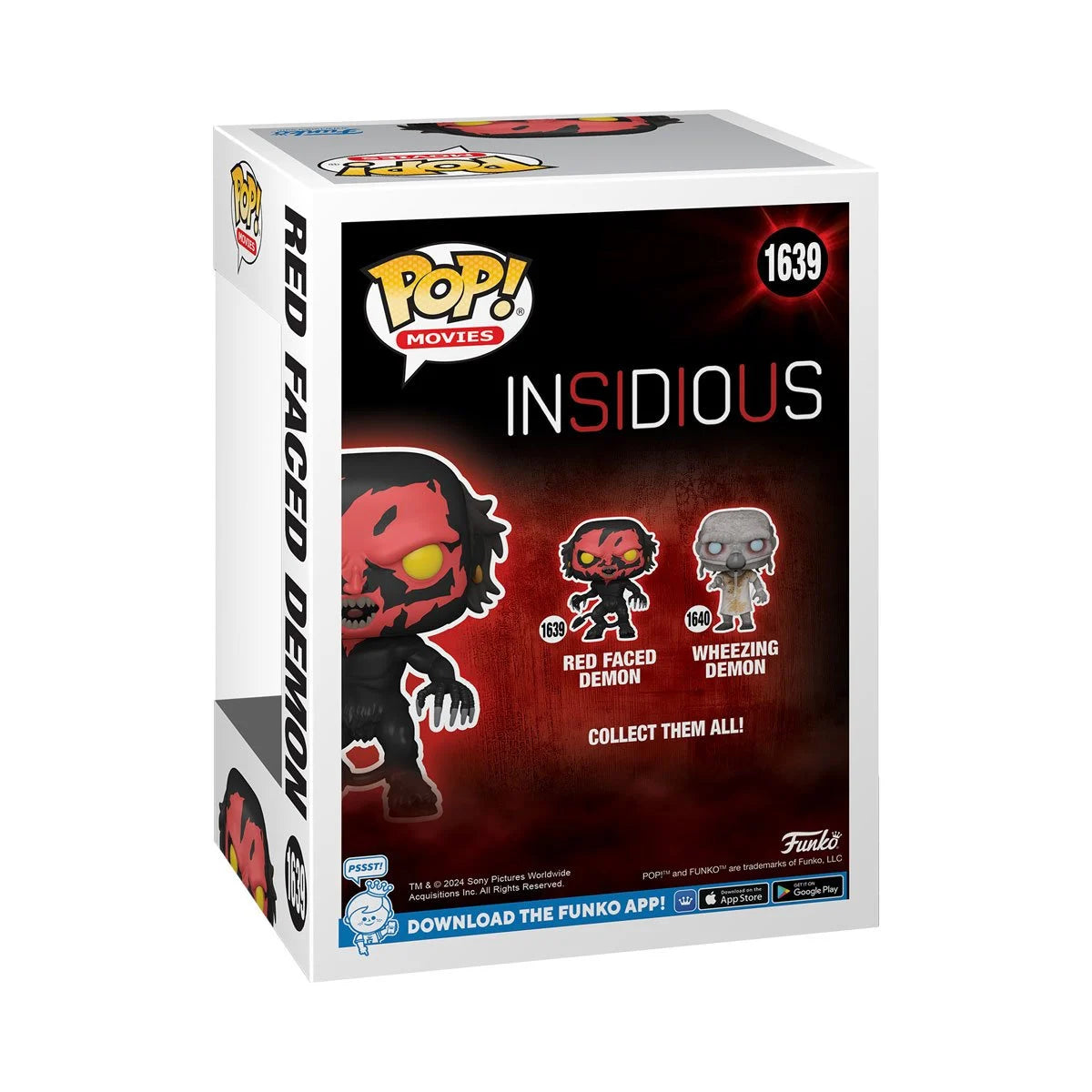 Funko Pop! Insidious Red Face Demon Vinyl Figure #1639 | Blue Culture Tees