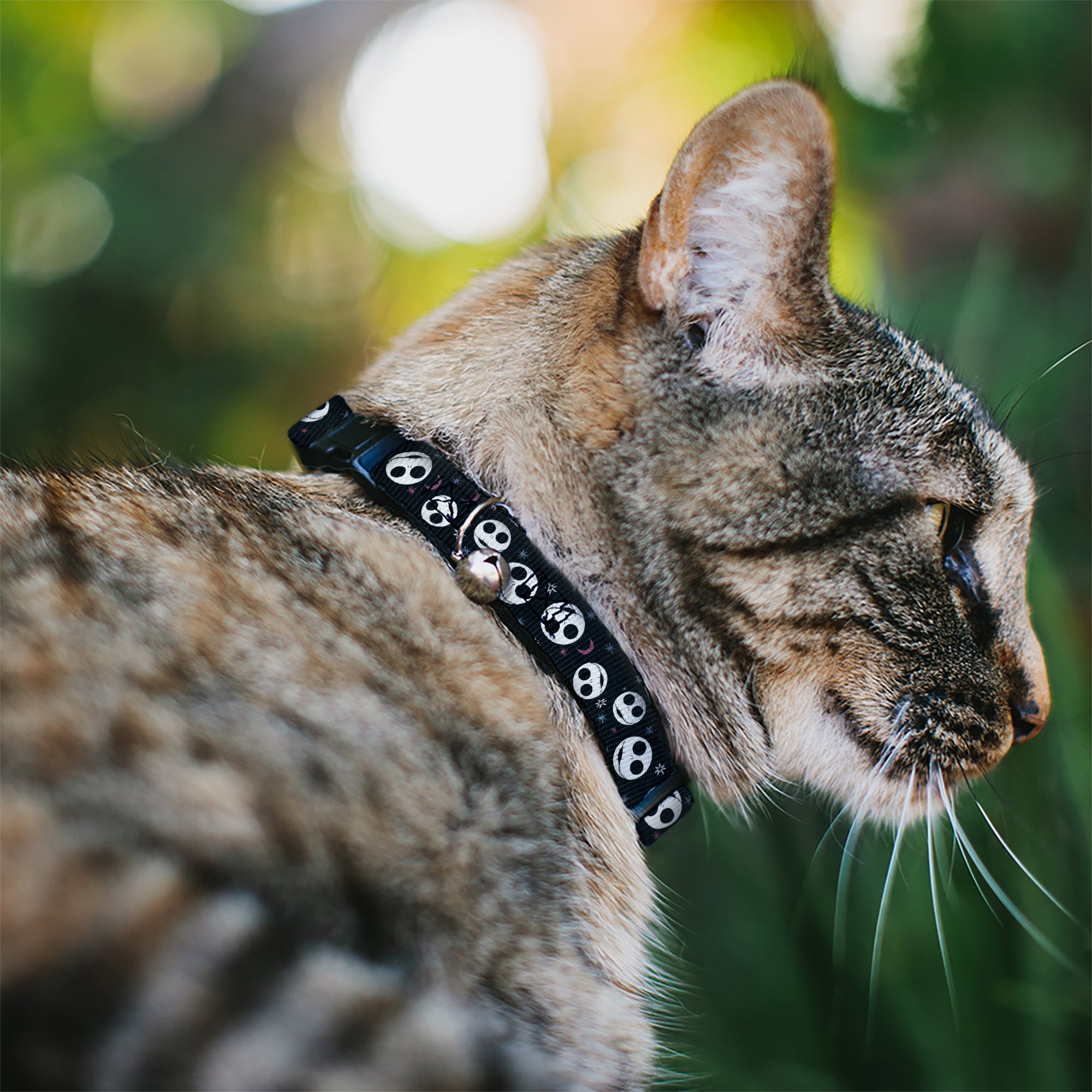 The Nightmare Before Christmas Jack Moon and Stars Breakaway Cat Collar with Bell