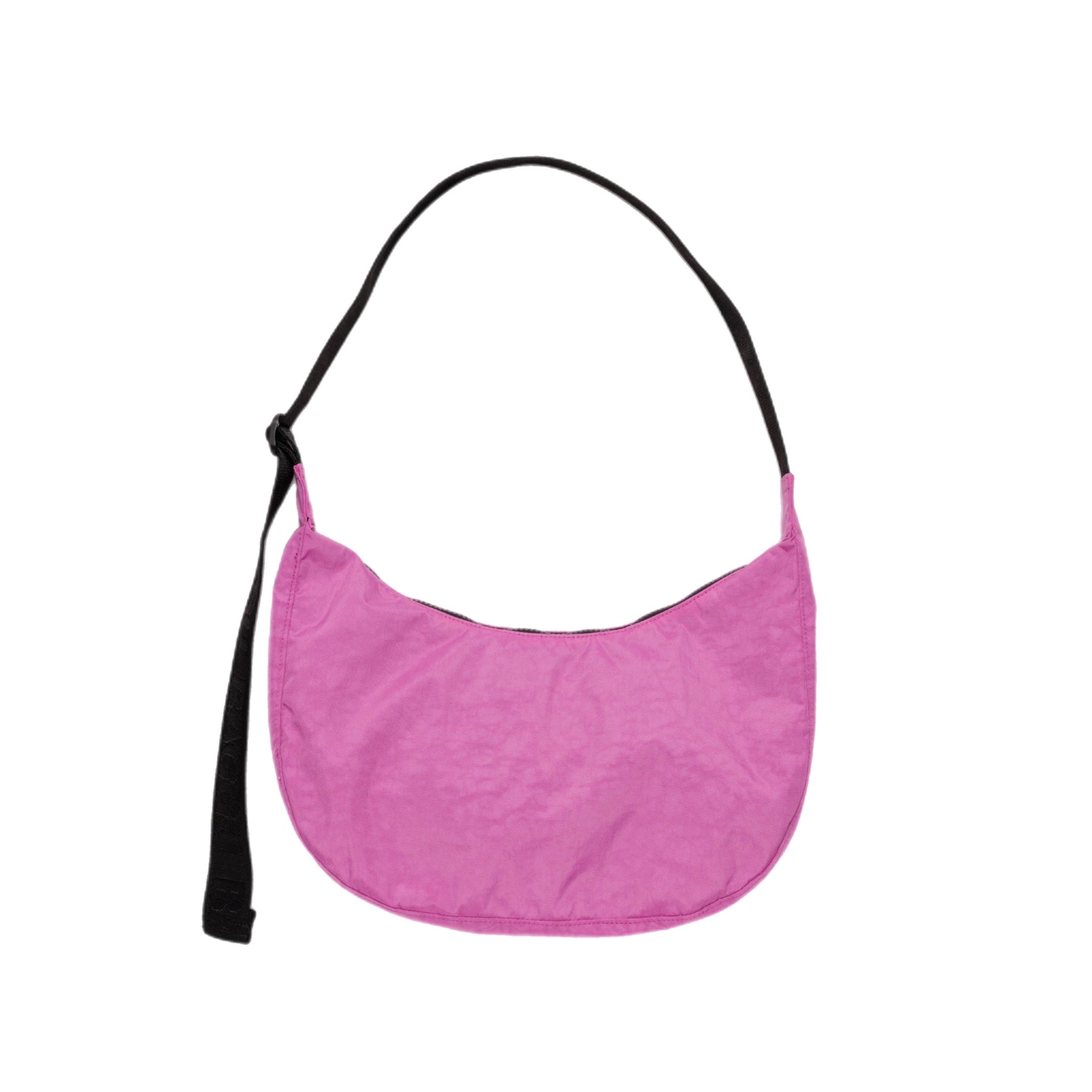 BAGGU Medium Nylon Cresent Bag Extra Pink