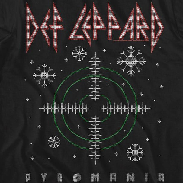 Def Leppard Pyro Christmas T-Shirt