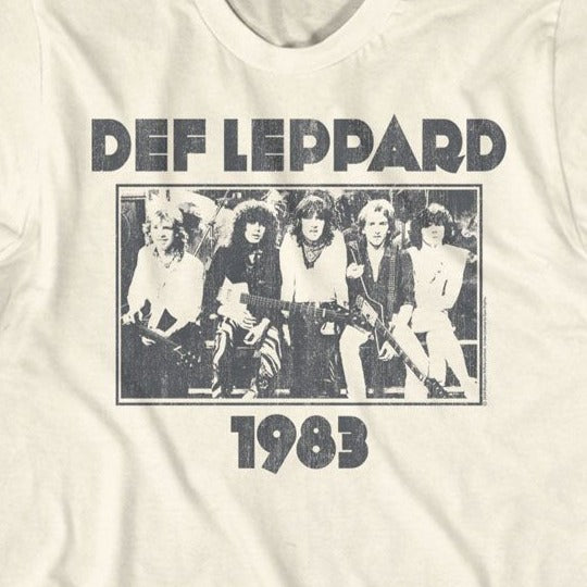 Def Leppard Monochrome 1983 T-Shirt