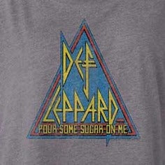 Junior's Def Leppard Primary Triangle Dolman T-Shirt