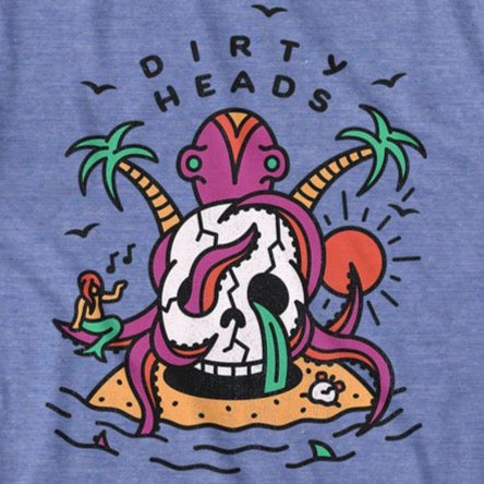 Dirty Heads Make Me Skull T-Shirt