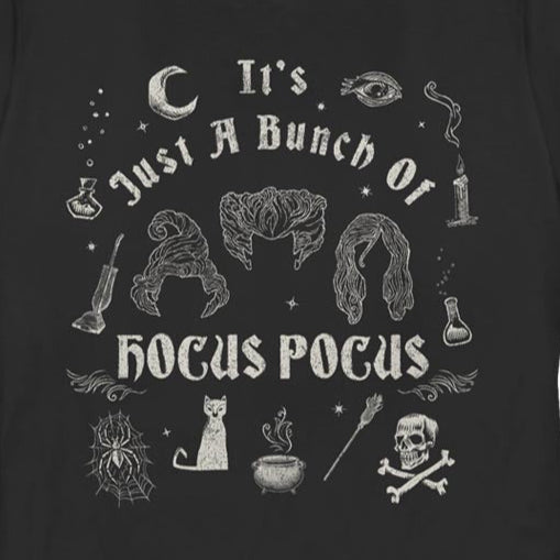 Women's Disney Hocus Pocus Spooky Icons T-Shirt | Blue Culture Tees