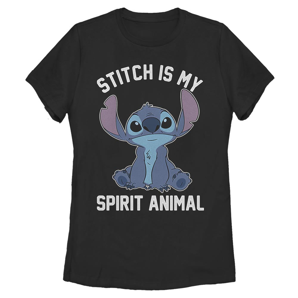 Women's Disney Stitch Spirit Animal T-Shirt | Blue Culture Tees