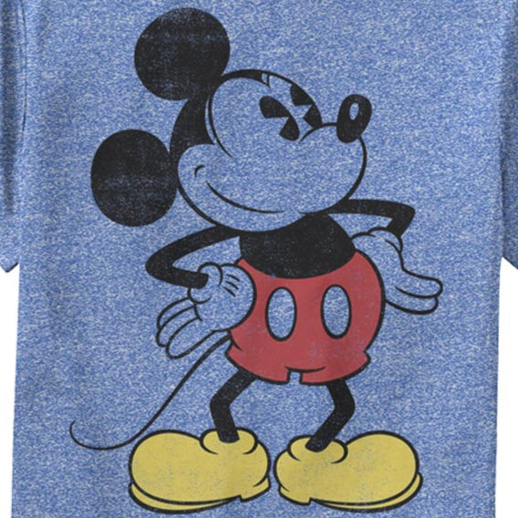 Boy's Disney Classic Vintage Mickey T-Shirt | Blue Culture Tees