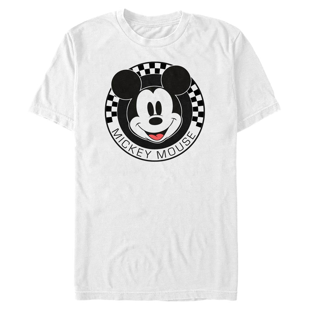 Disney Mickey Mouse Checkered T-Shirt | Blue Culture Tees