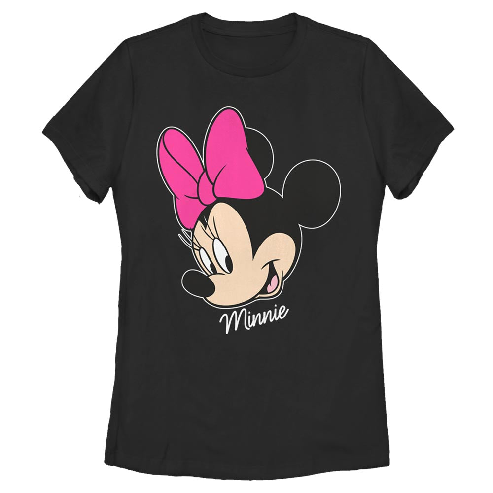 Women's Disney Minnie Big Face T-Shirt | Blue Culture Tees