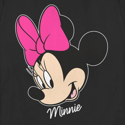 Women's Disney Minnie Big Face T-Shirt | Blue Culture Tees