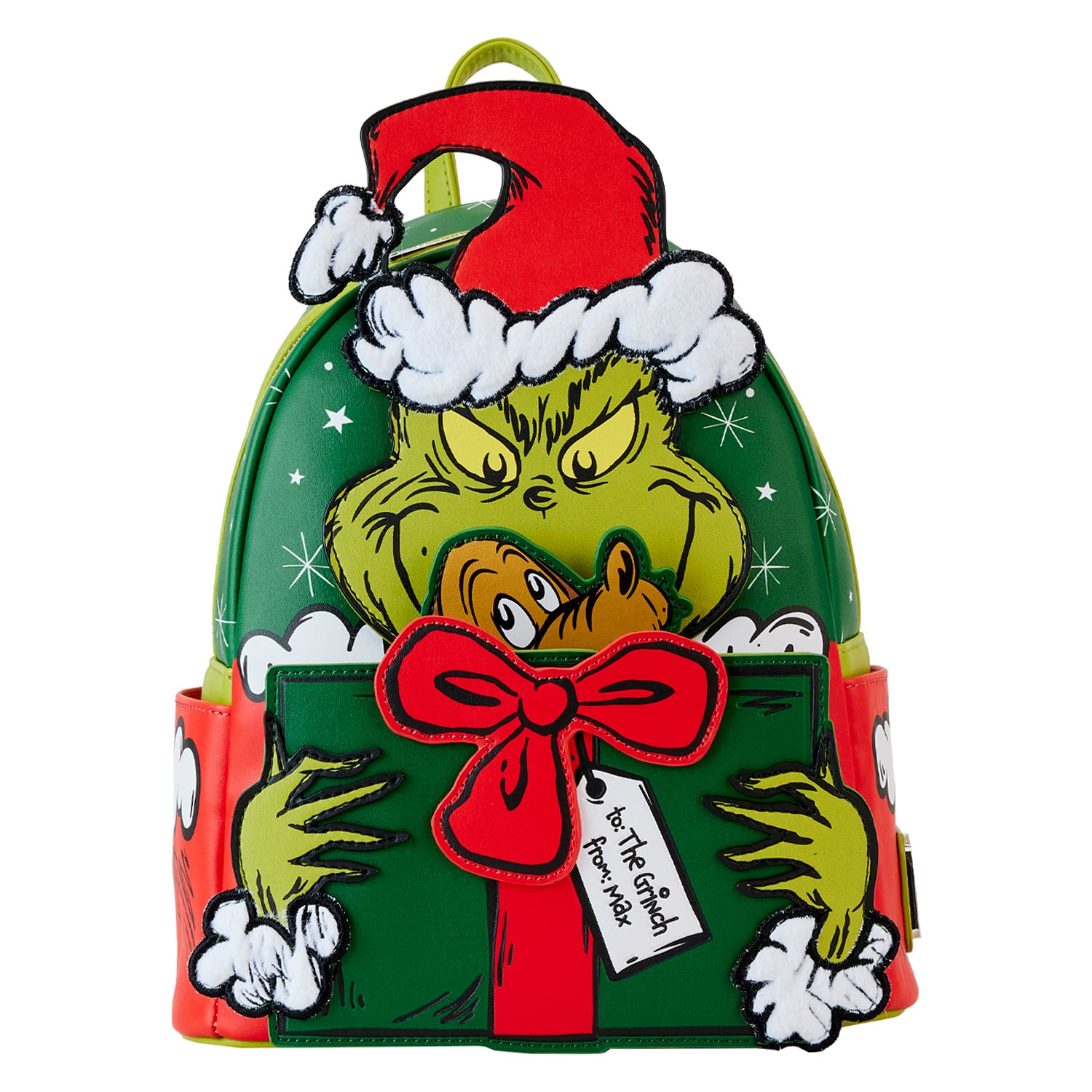 Loungefly Dr. Seuss Grinch Santa Cosplay Mini Backpack - *PREORDER*